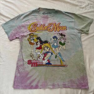 Sailor Moon Retro Tie Dye Graphic Tee Medium y2k 90s